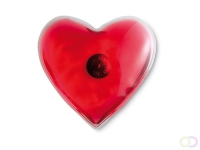 Handwarmer in hartvorm Waco, rood