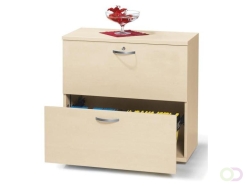 Hangmappenkast MULTI M pro esdoorndecor 2 lades