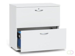Hangmappenkast MULTI M pro wit 2 lades