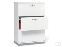 Hangmappenkast MULTI M pro wit 3 lades
