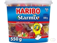 Haribo snoepgoed Star mix, emmer van 550 g