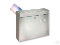 Hekbrievenbus RVS Borkum Zilver 36,2 x 10 x 32,2 cm