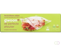 Hersluitbare zak G'woon 30 x 0.4l en 30 x 1.2l