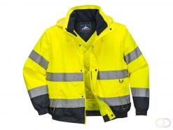 HI-Vis 2-in-1 Bomberjack maat Medium, Yellow