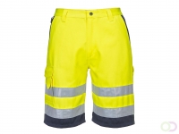 Hi-Vis Polykatoen Korte Broek maat Small, YeNa