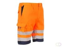 Hi-Vis Polykatoen Korte Broek maat XSmall, OrNa