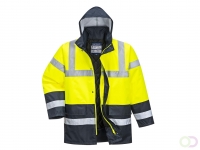 Hi-Vis Twee Kleuren Verkeersjack maat Large, Yellow