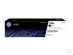 HP 106A originele zwarte lasertonercartridge (W1106A)