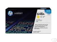 HP 648A originele gele LaserJet tonercartridge (CE262A)