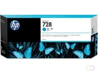 HP inktcartridge 728, 300 ml, OEM F9K17A, cyaan
