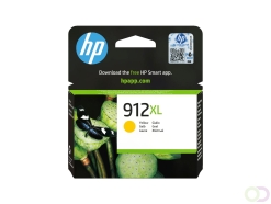 HP 912XL originele high-capacity gele inktcartridge (3YL83AE)