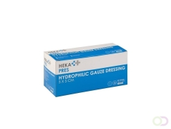 Hydrofiel gaaskompres Hekapres 5x5cm steriel