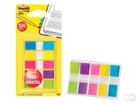Indextabs Post-it 6835 11.9x43.1mm 3 2 gratis assorti 100 tabs