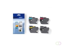 Brother LC3219XLVAL inktcartridge 4 stuk(s) Origineel Zwart, Cyaan, Magenta, Geel (LC3219XLVAL)