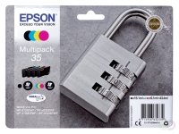 Inktcartridge Epson 35 T3586 zwart   3 kleuren