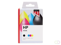 Inktcartridge Quantore alternatief tbv HP C2P42AE 932XL   933XL zwart   kleur