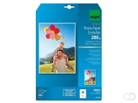 inkjetfotopapier Everyday plus A4 wit 200gr glans 20 vel