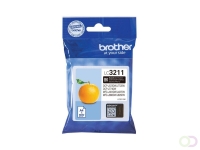 Brother LC3211BK inktcartridge 1 stuk(s) Origineel Normaal rendement Zwart (LC3211BK)