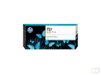 HP 727 gele DesignJet inktcartridge, 300 ml (F9J78A)