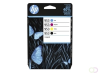Inktcartridge HP 6ZC69AE 953 zwart   3 kleuren