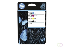Inktcartridge HP 6ZC69AE 953 zwart   3 kleuren