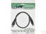 Kabel Inline USB-A USB-B 3.0 M 1.5 meter zwart