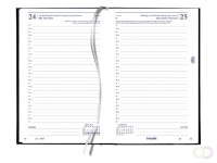 Kantooragenda 2027 Quantore kort 1dag/1pagina zwart
