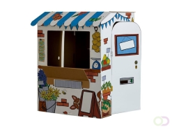 Kartonnen Marktkraam XL Bankers Box Play inkleurbaar