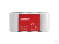 Keukenrol Katrin 2-laags 64 vel wit 87075