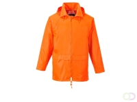 Klassieke Volwassen Regenjas maat L, Orange