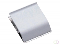 Klemlijst MAUL 3.5x4cm aluminium zelfklevend