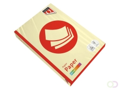Kopieerpapier Quantore Colour A3 120gr kanariegeel 250 vel