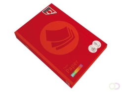Kopieerpapier Quantore Colour A3 80gr felrood 500 vel