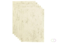 Kopieerpapier Papicolor A4 90gr 12 vel marble ivoor