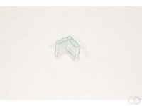 Koppelstuk t.b.v. Scheidingsscherm Plexiglas, 2-weg