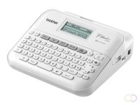 Labelprinter Brother P-touch TZe PT-D410 desktop qwerty 18mm wit in koffer