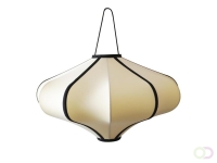 Lantaarn Nextime Lumi 60 cm stof creme