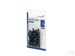 Legamaster push-pin zwart 50st
