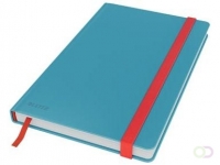 Leitz Cosy notitieboek met harde kaft, voor ft A5, geruit, blauw