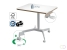 Zit-sta bureau Leitz Ergo compact wielen