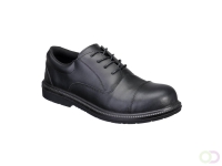 Leren Executive schoen met staal S3 SR FO maat 44, Black