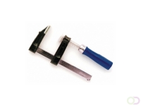 F-klem, lijmklem, F-spanklem voor houtbewerking, klem metaalbewerker, houtklem, max. klemopening 100 mm, 100 x 50 mm, 275 g, erg