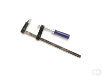 F-klem, lijmklem, F-spanklem voor houtbewerking, klem metaalbewerker, houtklem, max. klemopening 250 mm, 250 x 50 mm, 360 g, erg
