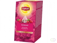 Lipton thee, Rozebottel, Exclusive Selection, doos van 25 zakjes