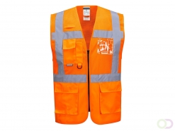 Madrid Executive Mesh Vest maat XXL, Orange