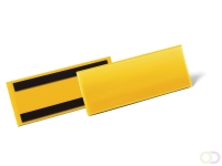 Magnetische documenthoes 1/2 A5 liggend formaat, Geel