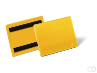 Documenthoes magnetisch A6 liggend formaat, Geel