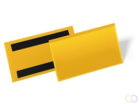 Magnetische documenthoes 150x67 mm, Geel