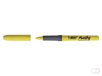 Markeerstift Bic brite liner grip geel