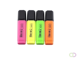 Markeerstift Office Deals set van 4